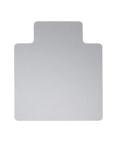 5 STAR OFFICE CHAIR MAT FOR HARD FLOORS PVC LIPPED 1150X1340MM CLEAR/TRANSPARENT