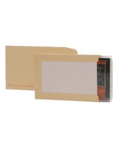5 STAR OFFICE ENVELOPES RECYCLED BOARD BACKED HOT MELT PEEL & SEAL C3 457X324MM 120GSM MANILLA (PACK 50)