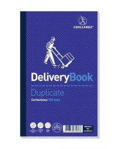 CHALLENGE CARBONLESS DUPLICATE DELIVERY BOOK 100 SETS 210X130MM (PACK OF 5) 100080470