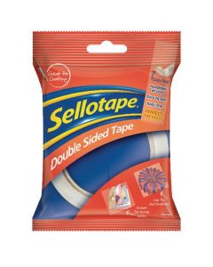 SELLOTAPE DOUBLE SIDED TAPE 12MMX33M (PACK OF 12) 1447057