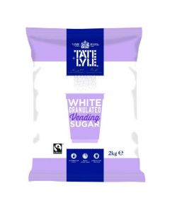 TATE & LYLE WHITE VENDING SUGAR 2KG (PACK OF 6 BAGS) A00696PACK
