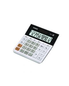 CASIO 12-DIGIT LANDSCAPE BASIC FUNCTION CALCULATOR WHITE MH-12-WE-SK-UP