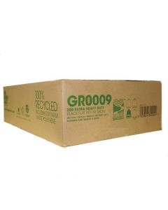 THE GREEN SACK EXTRA HEAVY DUTY REFUSE SACK BLACK (PACK OF 200) GR0009