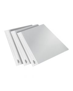 REXEL CHOICES REPORT FOLDERS CLEAR FRONT CAPACITY 160 SHEETS A4 WHITE REF 2115645 [PACK OF 25 FOLDERS]