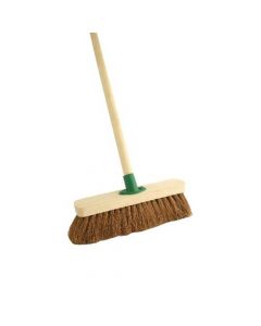 COCO SOFT BROOM WITH HANDLE 12 INCH F.01/BLACK T/C4 (PACK OF 1)
