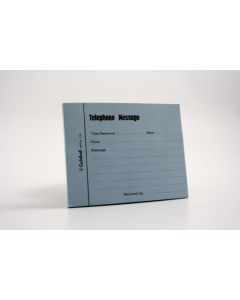 EXACOMPTA GUILDHALL TELEPHONE MESSAGE PAD 100 SHEET 127X102MM (PACK OF 5) 1571
