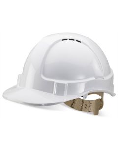 BEESWIFT COMFORT VENTED SAFETY HELMET WHITE  (PACK OF 1)