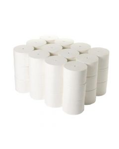 2WORK MICRO TWIN CORELESS TOILET ROLLS 800 SHEETS (PACK OF 36) TWH900