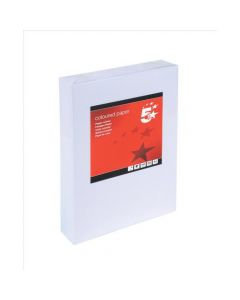 5 STAR MULTIFUNCTIONAL CARD A4  WHITE 160GSM (PACK OF 250 SHEETS)