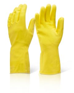 BEESWIFT HOUSEHOLD HEAVY WEIGHT YELLOW S (PACK OF 1)