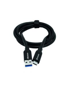 VERBATIM USB-C TO USB-A SYNC AND CHARGE CABLE 100CM 48871 (PACK OF 1)