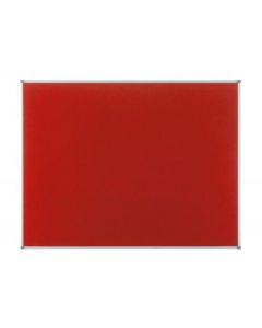 NOBO CLASSIC RED FELT NOTICEBOARD 1200X900MM 1902260