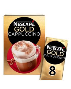 NESCAFE GOLD CAPPUCCINO (PACK OF 8) SACHETS.