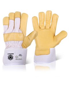 BEESWIFT CANADIAN YELLOW HIDE RIGGER GLOVE   (PACK OF 10)