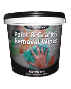 ECOTECH PAINT AND GRAFFITI WIPES (PACK OF 150) EBPG150