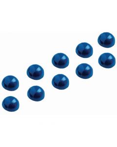 MAUL DOME MAGNET 30MM BLUE (PACK OF 10) 6166035