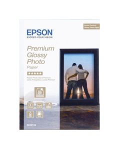 EPSON PREMIUM GLOSSY PHOTO PAPER 13CM X 18CM 255GSM (PACK OF 30 SHEETS) C13S042154