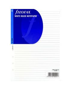 FILOFAX REFILL A5 RULED PAPER WHITE (PACK OF 25) 343008