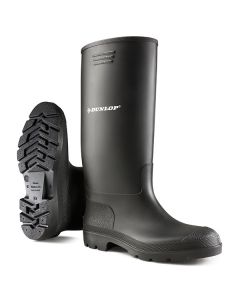 DUNLOP PRICEMASTOR PVC NON-SAFETY WELLINGTON BOOT BLACK 07 (PACK OF 1)