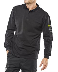 BEESWIFT ARC FLASH POLO SHIRT NAVY BLUE M (PACK OF 1)