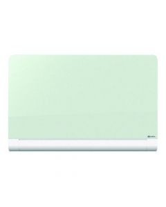 NOBO WIDESCREEN ROUNDED GLASS WHITEBOARD 57 INCH WHITE 1905192
