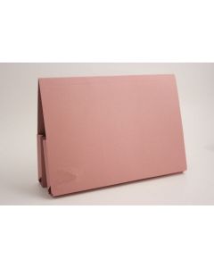 GUILDHALL LEGAL DOUBLE POCKET WALLET FOOLSCAP PINK (PACK OF 25) 214-PNK
