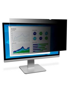 3M Desktop Monitor Frameless 23in Widescreen Privacy Filter PF23.0W9