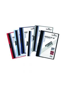 DURABLE 3MM DURACLIP FILE A4 ASSORTED (PACK OF 25 FILES) 2200/00
