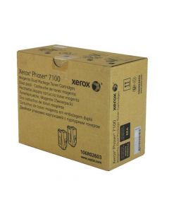 XEROX PHASER 7100 MAGENTA HIGH YIELD TONER (PACK OF 2) 106R02603