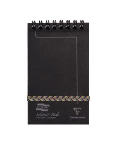 CLAIREFONTAINE EUROPA MINOR NOTEMAKER 127X76MM BLACK (PACK OF 10) 3012