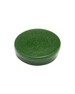 BI-OFFICE ROUND MAGNETS 10MM GREEN (PACK OF 10)