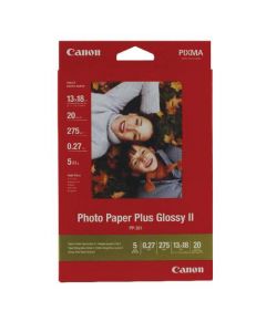CANON 13CM X 18CM  GLOSSY PHOTO PAPER PLUS 260GSM (PACK OF 20 SHEETS)