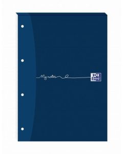 OXFORD MY NOTES RULED MARGIN FOUR-HOLE REFILL PAD 160 PAGES A4 (PACK OF 5) 846400177