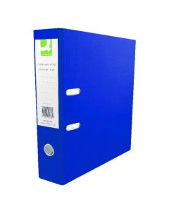 Q-CONNECT 70MM LEVER ARCH FILE POLYPROPYLENE A4 BLUE (PACK OF 10 FILES) KF20020