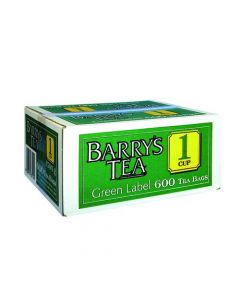 BARRYS GREEN LABEL TEA BAGS (PACK OF 600) LB0002