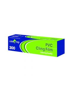CATERWRAP CLING FILM 300MMX300M CUTTER BOX 32C08
