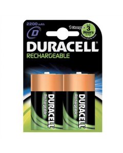 DURACELL D RECHARGEABLE NIMH BATTERIES (PACK OF 2) 15038743