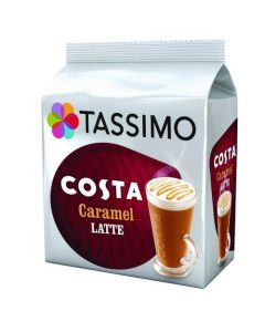 TASSIMO COSTA CARAMEL LATTE COFFEE PODS (PACK OF 40) 4031637