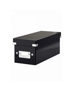 Leitz Click and Store CD Storage Box Black 60640095 (Pack of 1)