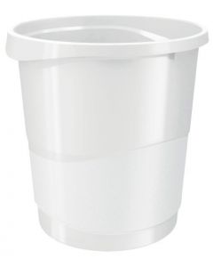 REXEL CHOICES WASTE BIN WHITE 2115620 (PACK OF 1)