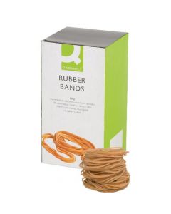 Q-CONNECT RUBBER BANDS NO.24 152.4 X 1.6MM 500G KF10533