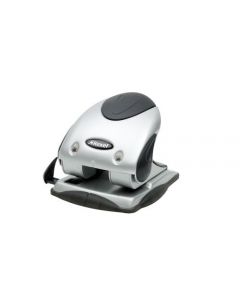 REXEL PRECISION P240 HOLE PUNCH SILVER/BLACK 2100748  (PACK OF 1)