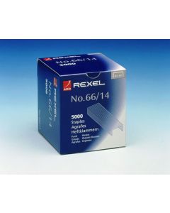 REXEL NO. 66 STAPLES 14MM (PACK OF 5000) 06075