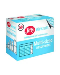 JIFFY AIRKRAFT BAG ASSORTED SIZES GOLD (PACK OF 50) JL-SEL-A