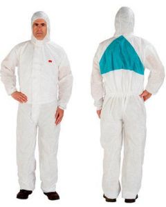 3M 4520 PROTECTIVE COVERALL WHITE 2XL (PACK OF 1)