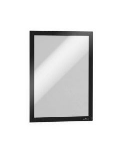 DURABLE DURAFRAME A4 SELF ADHESIVE WITH MAGNETIC FRAME BLACK REF 488201 [PACK 10]