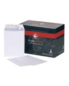 PLUS FABRIC C5 ENVELOPES PEEL AND SEAL 120GSM WHITE (PACK OF 250) D10055