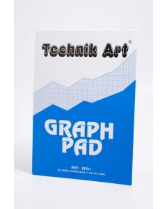 CLAIREFONTAINE TECHNIK ART 1/5/10MM GRAPH PAD 40 LEAF XPG1 (PACK OF 1)