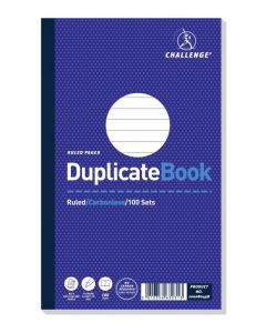 CHALLENGE CARBONLESS DUPLICATE BOOK 100 SETS 210X130MM (PACK OF 5) 100080458