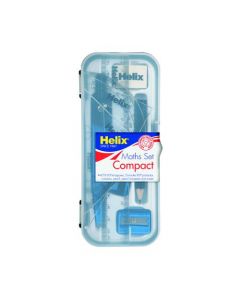 HELIX MATHS SET PACK OF 12 (HANDY PLASTIC CASE) A54000